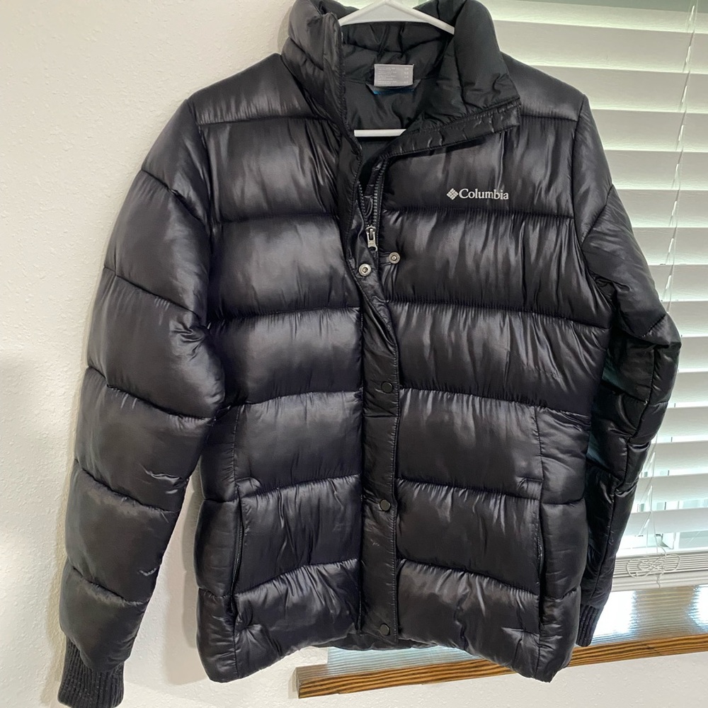 Columbia black puffer jacket
